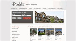 Desktop Screenshot of boulder-homes-for-sale.com
